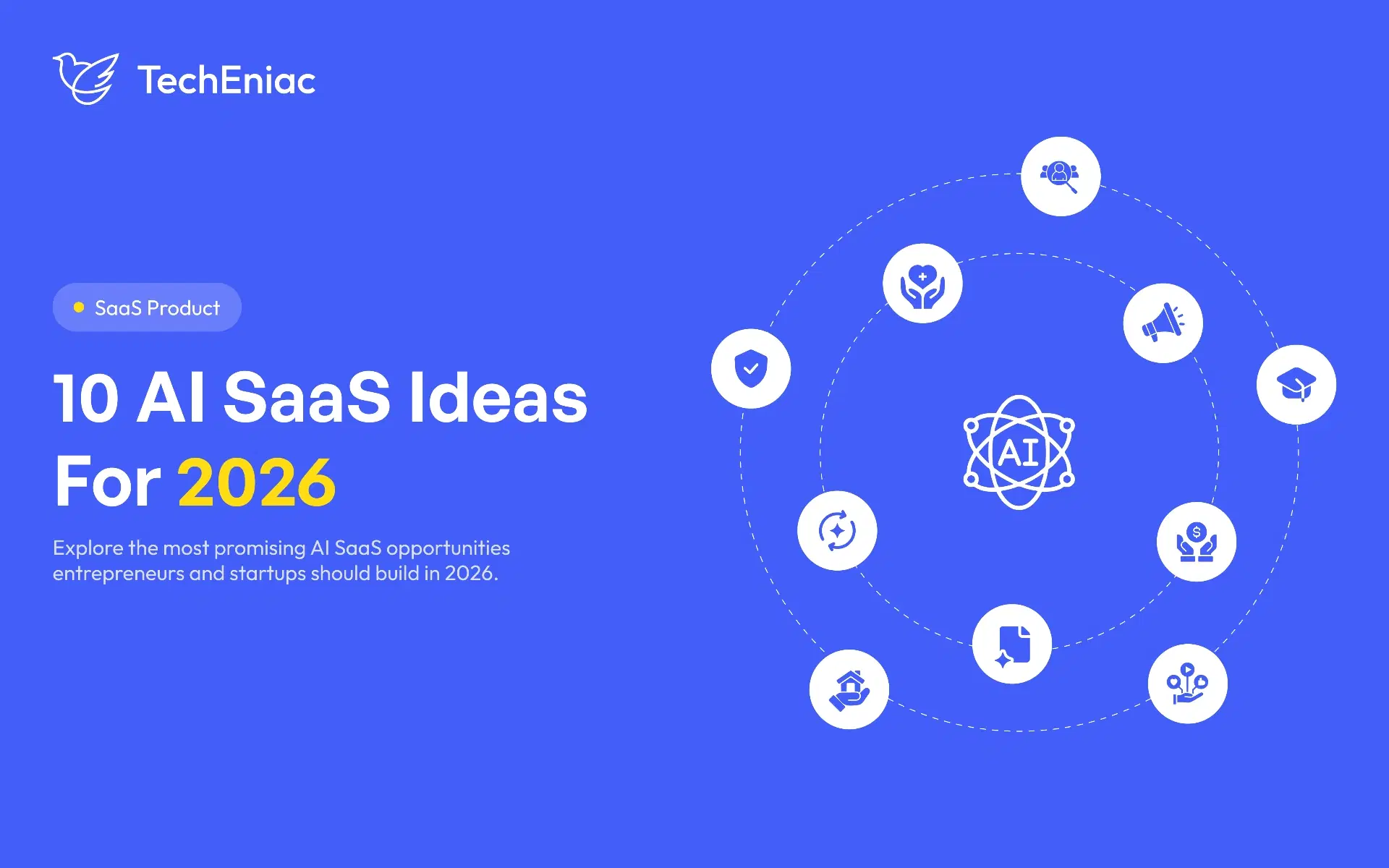 10 AI SaaS Ideas for 2026 That Are Worth Building
