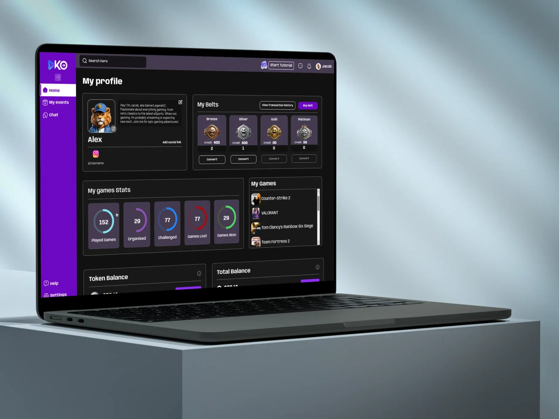Esquadify gaming platform