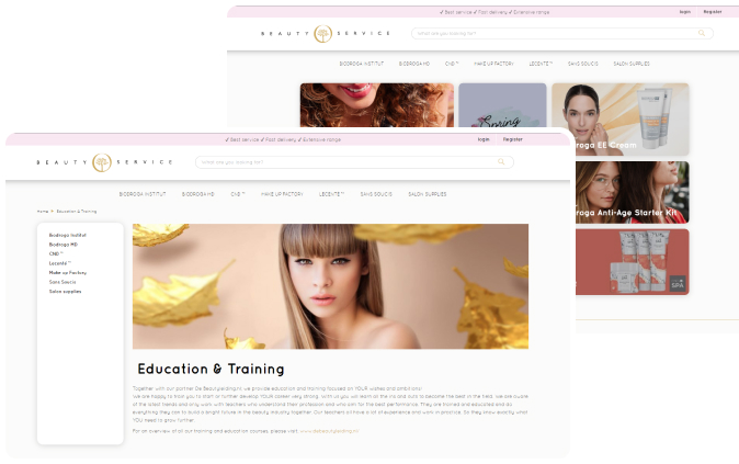 beauty banner