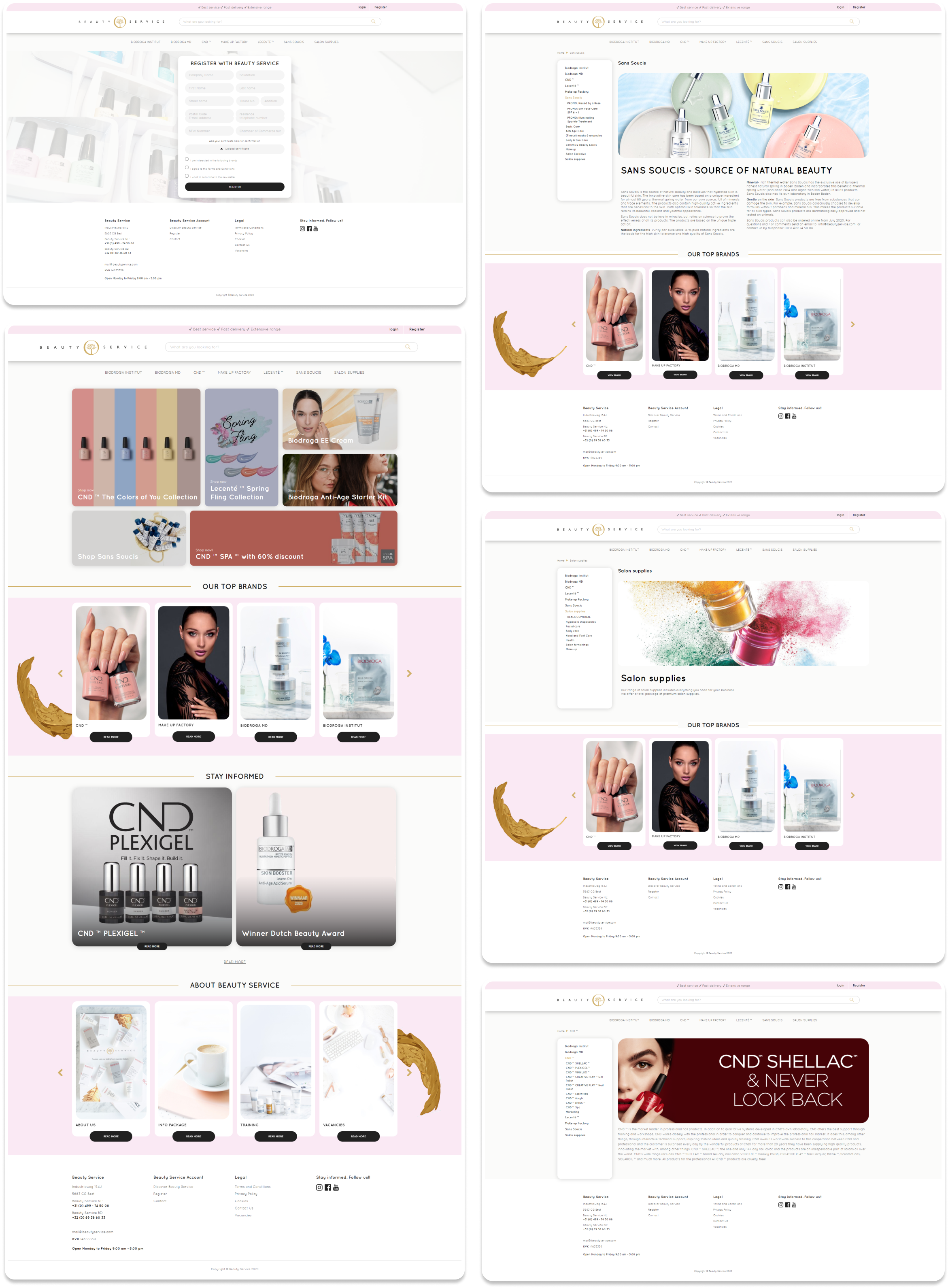 beauty service execution