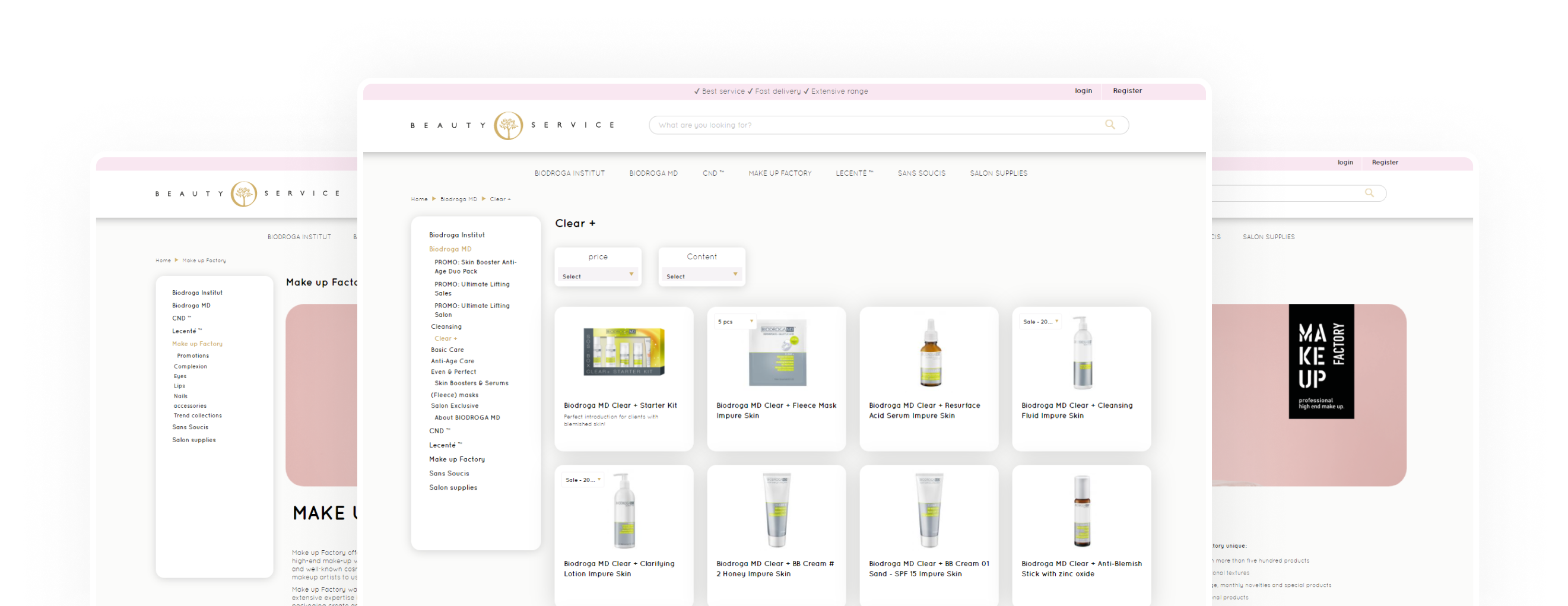 beauty service overview