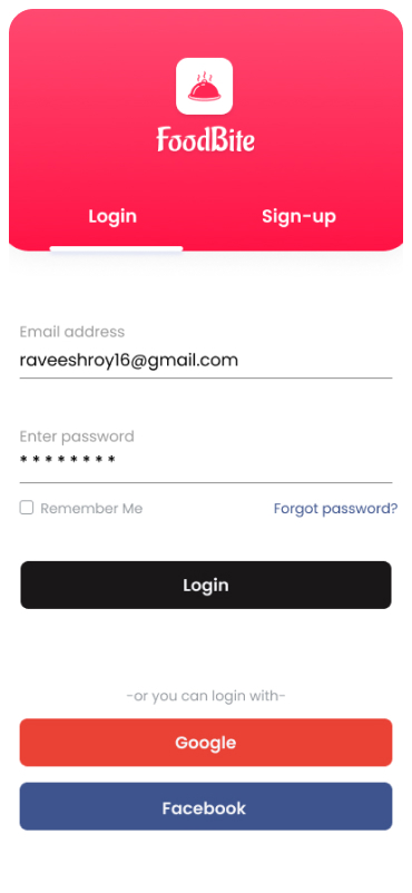 food bite login